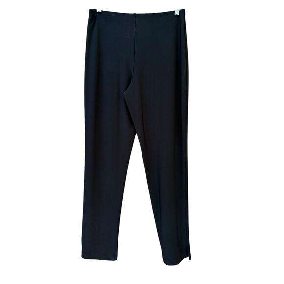 Sympli Black Side Notch Hem Ankle Jersey Pants Size 6 Capsule wardrobe‎ Travel - Picture 2 of 7